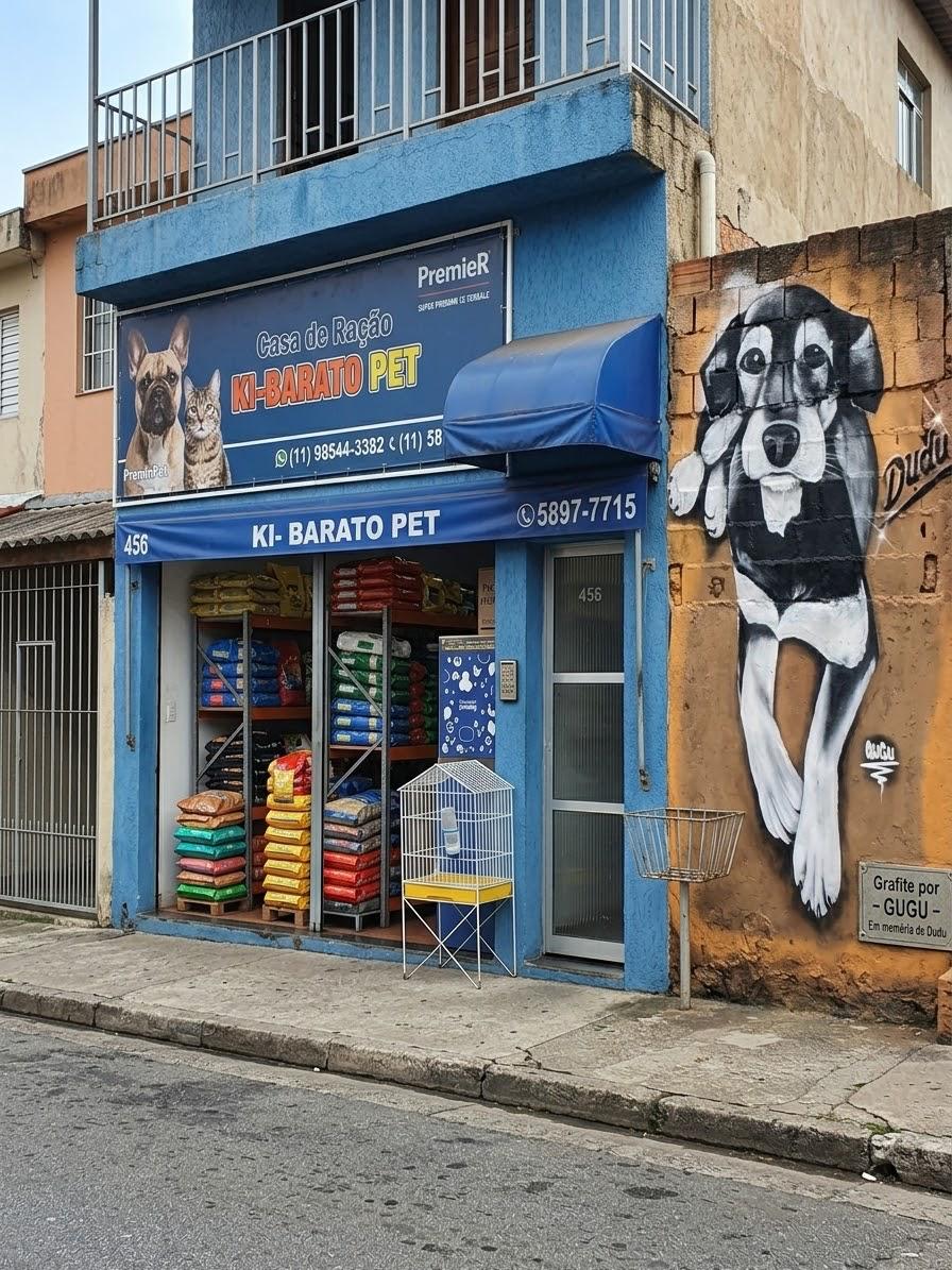 Fachada da Ki-Barato Pet
